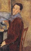 Amedeo Modigliani Self-Portrait (mk39) oil painting reproduction